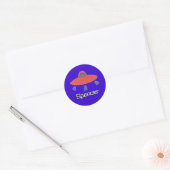 Autocollant d'identification UFO Karate Kat - pour (Enveloppe)