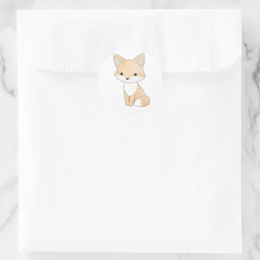 Autocollant d'impression Star Fox Aquarelle (Sac)