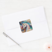 Autocollant d'impressionnisme Celestia Horse (Enveloppe)