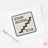 Autocollant d'infrastructure d'accès à l'escalier  (Enveloppe)