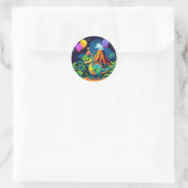 Autocollant Dino Roar Night  (Sac)