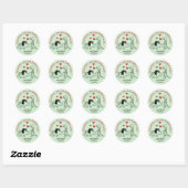 Autocollant Dinosaur Valentine (Feuille)