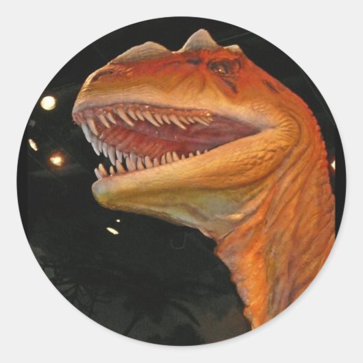 Autocollant dinosaure (Devant)