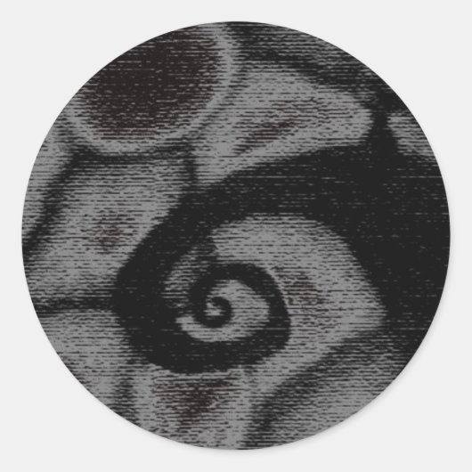 autocollant d'inspiration cauchemare version grise (Devant)