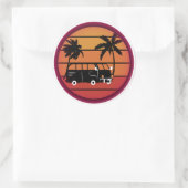 autocollant d'inspiration de voyage (Sac)