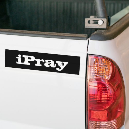 Autocollant d'iPray-Pare-chocs (Sur camion)