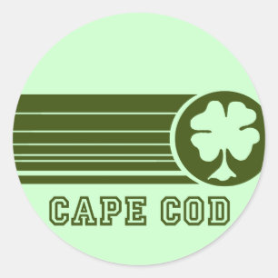 Autocollant d'Irlandais de Cape Cod