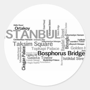 Autocollant d'ISTANBUL