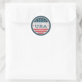 Autocollant Distressed Made in USA (Sac)