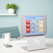 Autocollant DIY-AR Story (Anniversaire) (Ordinateur portable sur le bureau)