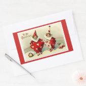 Autocollant DIY RETRO VALENTINE (Enveloppe)