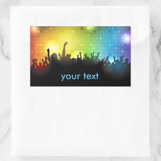 Autocollant DJ à partie prenable (Sac)