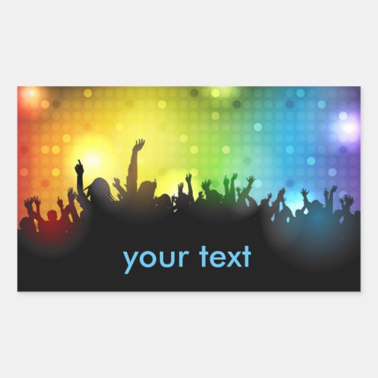 Autocollant DJ à partie prenable (Devant)