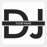 Autocollant DJ Moderne