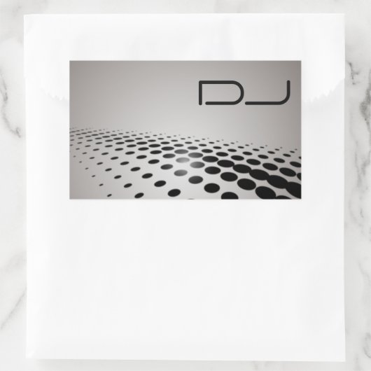 Autocollant DJ unique (Sac)