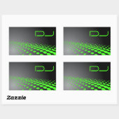 Autocollant DJ unique (Feuille)