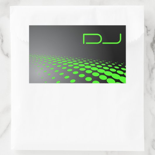 Autocollant DJ unique (Sac)