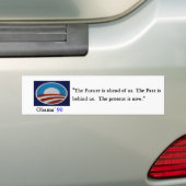 Autocollant d'Obama 90 Bumber - customisé (En voiture)