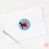 Autocollant Dogue Allemand (Enveloppe)