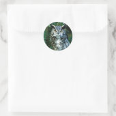 Autocollant d'oiseaux de hibou (Sac)