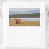 Autocollant d'orkney de vache Highland (Sac)