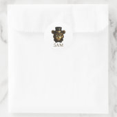Autocollant d'ours animatronique de nuit effrayant (Sac)