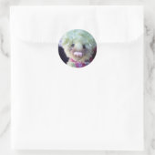autocollant d'ours vert (Sac)