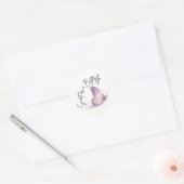 Autocollant doux comme un papillon (Enveloppe)