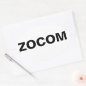 Autocollant d'ovale de commande de combat de zombi (Enveloppe)