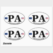 Autocollant d'ovale d'Euro-Style de la (Feuille)