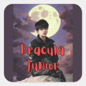 Autocollant Dracula Junior (Devant)