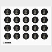 Autocollant Dragon Esthétique Vinyle Grunge (Feuille)