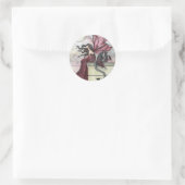Autocollant Dragon Fée Ruby Impétueuse (Sac)