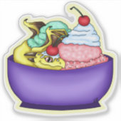 Autocollant Dragon Sundae (Devant)