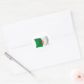 Autocollant Drapeau Algérie (Enveloppe)