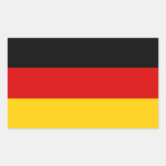 Autocollant drapeau allemand