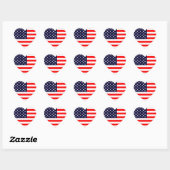 Autocollant Drapeau Américain (Feuille)