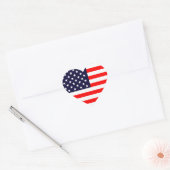 Autocollant Drapeau Américain (Enveloppe)