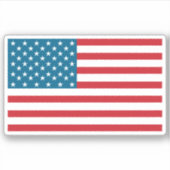 Autocollant drapeau américain (Devant)