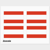 Autocollant drapeau Autriche (Feuille)