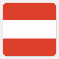 Autocollant drapeau Autriche