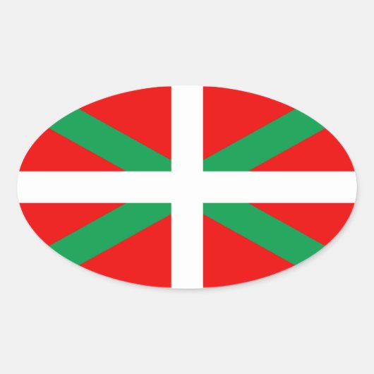 Autocollant Drapeau Basque "Ikkurina" (Devant)