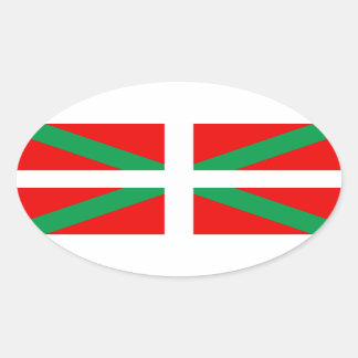 Autocollant Drapeau Basque "Ikkurina"