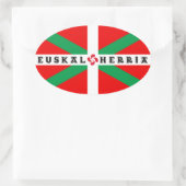 Autocollant Drapeau Basque "ikkurina" (Sac)