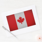 Autocollant Drapeau Canada, Autocollants De Voyage (Enveloppe)