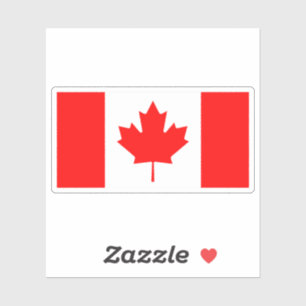 Autocollant Drapeau Canada, Autocollants De Voyage