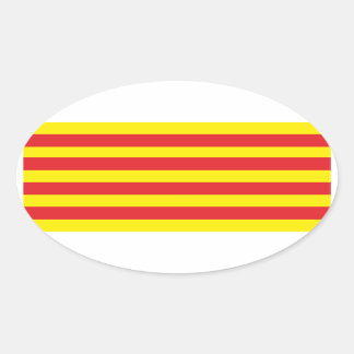 Autocollant Drapeau Catalan "Serenya"