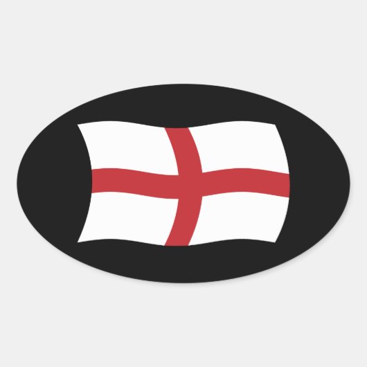 Autocollant Drapeau d'Angleterre (Devant)