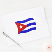 Autocollant Drapeau de Cuba (Enveloppe)