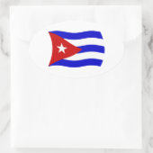 Autocollant Drapeau de Cuba (Sac)